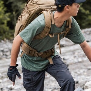 PGYTECH OneMo Photography Waist Belt (Coyote Brown) - Fotoğrafçı Kemeri - Thumbnail