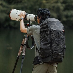 PGYTECH OnePro ST Backpack (Night Camo) – P‑CB‑258 - Kamuflajlı Telefoto Sırt Çantası - Thumbnail