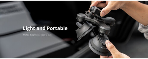 Pgytech P-GM-224 CapLock Three-arm Suction Mount 3 Kollu Vantuz