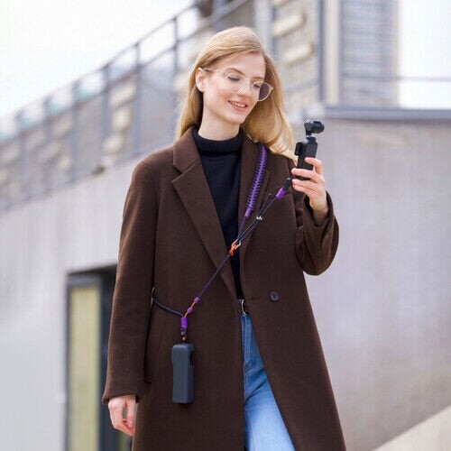PGYTECH Pocket-Series Single Braid Camera Strap (Twilight Black)