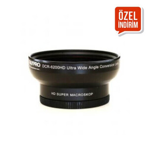 Raypro - Raypro DCR-6200HD 62mm 0.70x Ultra Geniş Açı Makro Lens