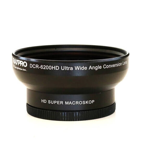 Raypro DCR-6200HD 62mm 0.70x Ultra Geniş Açı Makro Lens