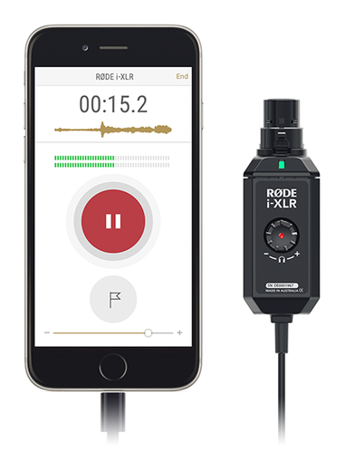 RODE i-XLR Dijital XLR Dönüştürücü (XLR to Lightning)