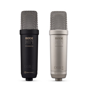 Rode - Rode NT1 5th Generation Stüdyo Kondenser XLR/USB Mikrofon (Siyah) (1)
