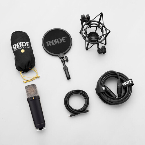 Rode NT1 5th Generation Stüdyo Kondenser XLR/USB Mikrofon (Siyah)