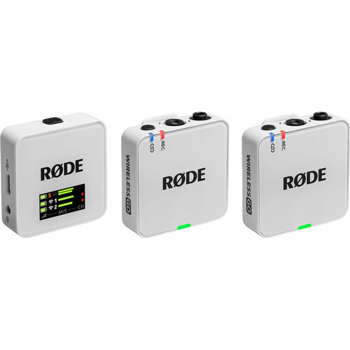Rode Wireless GO (Gen 3) Beyaz