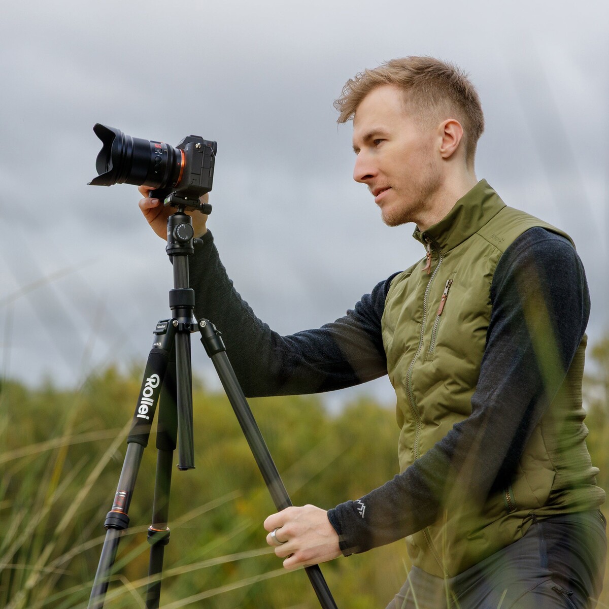 Rollei C5i Karbon Siyah Tripod - ürün görseli 3