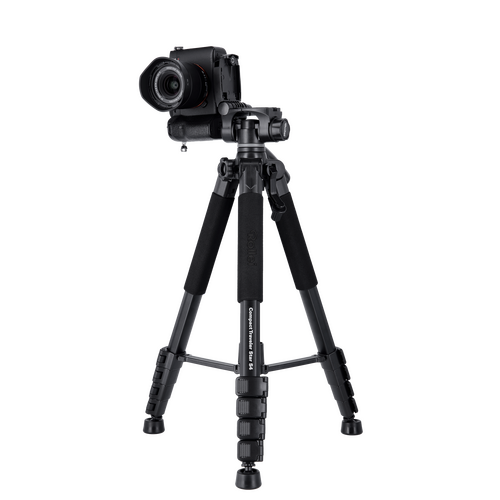 Rollei Compact Traveler Star S4 Alüminyum Siyah Tripod