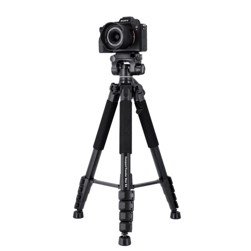 Rollei Compact Traveler Star S4 Alüminyum Siyah Tripod