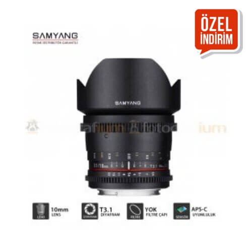 Samyang 10mm T3.1 Cine Lens