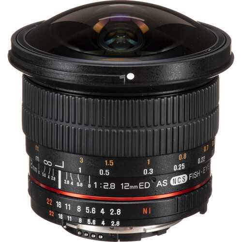 Samyang 12mm f/2.8 Balık Gözü Lens (Nikon F)