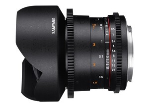 Samyang 14mm T3.1 VDSLR ED AS IF UMC II Lens (Canon EF) - Thumbnail