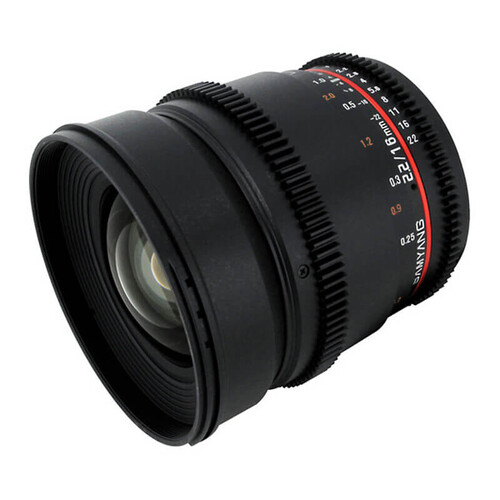 Samyang 16mm T2.2 Cine VDSLR Lens