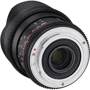 Samyang 16mm T2.6 ED AS UMC Full Frame Fujifilm X Mount Cine Lens - Thumbnail