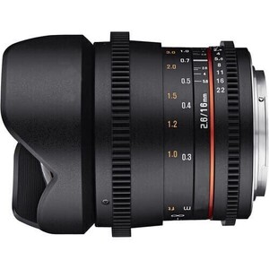Samyang - Samyang 16mm T2.6 VDSLR Full Frame Cine Lens (Sony E Mount) (1)