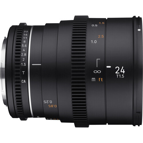 Samyang 24mm T1.5 VDSLR MK2 Sinema Lens (FujiFilm X)