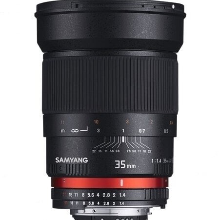 Samyang 35mm f/1.4 AS UMC Lens (Samsung NX)