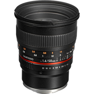 Samyang 50mm f/1.4 AS UMC Lens (Sony E) - Thumbnail