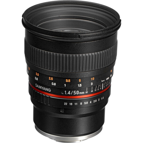 Samyang 50mm f/1.4 AS UMC Lens (Sony E)