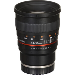 Samyang 50mm f/1.4 AS UMC Lens (Sony E) - Thumbnail