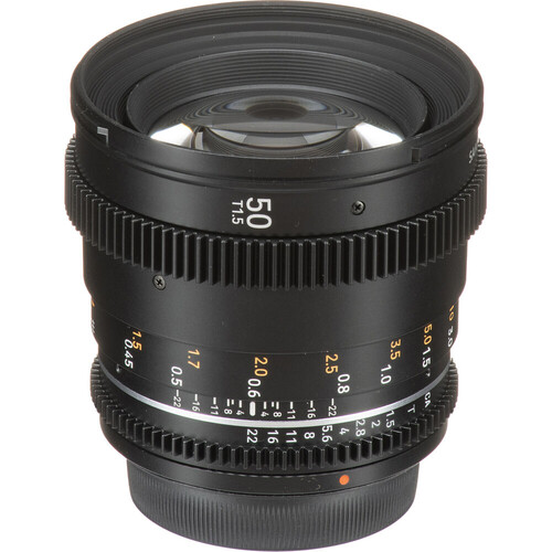 Samyang 50mm T1.5 VDSLR MK2 Cine Lens (Canon EF)