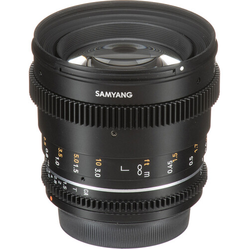 Samyang 50mm T1.5 VDSLR MK2 Cine Lens (Canon EF)