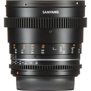 Samyang 50mm T1.5 VDSLR MK2 Cine Lens (Fujifilm X) - Thumbnail