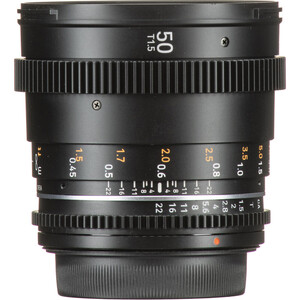 Samyang 50mm T1.5 VDSLR MK2 Cine Lens (Fujifilm X) - Thumbnail
