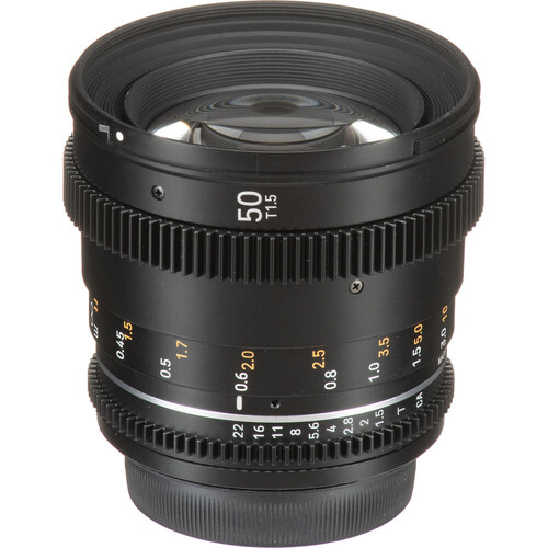 Samyang 50mm T1.5 VDSLR MK2 Cine Lens (Fujifilm X)