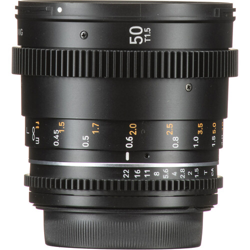 Samyang 50mm T1.5 VDSLR MK2 Cine Lens (MFT)