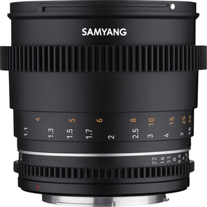 Samyang - Samyang 85mm T1.5 VDSLR MK2 Cine Lens (Canon EF) (1)