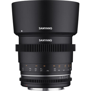 Samyang - Samyang 85mm T1.5 VDSLR MK2 Cine Lens (Fujifilm X)