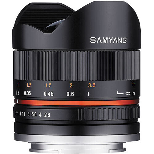 Samyang 8mm f/2.8 Balık Gözü II Lens