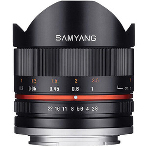 Samyang 8mm f/2.8 Balık Gözü II Lens - Thumbnail