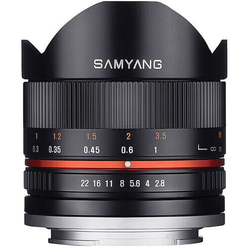 Samyang 8mm f/2.8 Balık Gözü II Lens