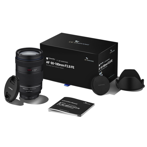 Samyang AF 60-180mm F2.8 FE Zoom Lens (Sony E Mount) + Marumi FS PLUS UV 77mm HEDİYELİ