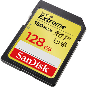 Sandisk - Sandisk 128GB 150MB/s Extreme SDXC V30 UHS-I U3 Hafıza Kartı SDSDXV5-128G-GNCIN (1)