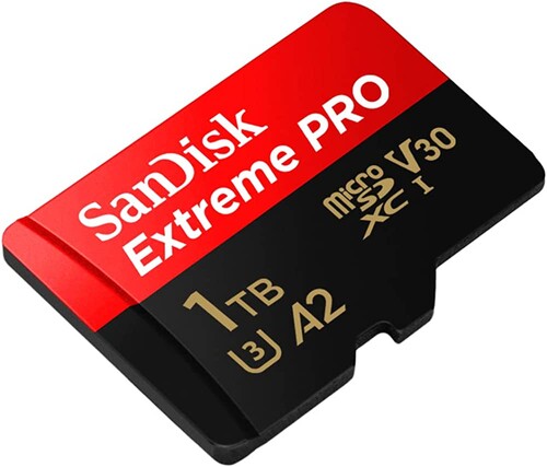 SanDisk 1TB 200MB/s Extreme PRO microSD Hafıza Kartı
