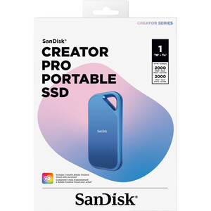 Sandisk - SanDisk 1TB Creator Pro Taşınabilir SSD (SDSSDE81C-1T00-G25) (1)
