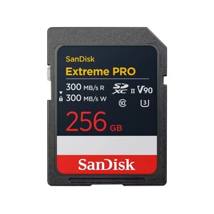 Sandisk - SanDisk 256GB 300MB/s Extreme PRO V90 SDXC UHS-II Hafıza Kartı (SDSDXDM-256G-GN4IN)