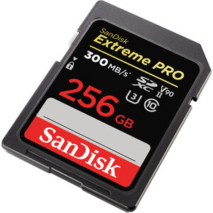 SanDisk 256GB 300MB/s Extreme PRO V90 SDXC Hafıza Kartı (SDSDXDK-256G-GN4IN) - Thumbnail