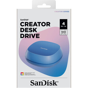 SanDisk 4TB Creator Desk Drive SSD (USB 3.2 Gen 2) - Thumbnail