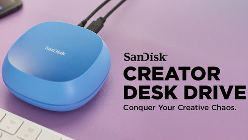 SanDisk 4TB Creator Desk Drive SSD (USB 3.2 Gen 2)