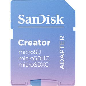SanDisk 512GB 190MB/s Creator Series V30 UHS-II MicroSD Hafıza Kartı - Thumbnail
