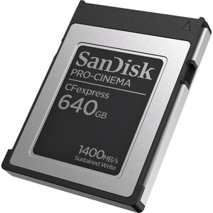 Sandisk - SanDisk 640GB PRO-Cinema CFexpress Type B Hafıza Kartı (SDCFEC-640G-GN4NN) (1)