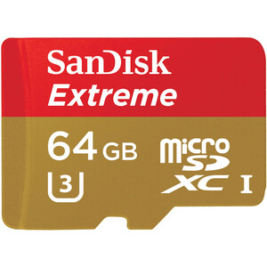 Sandisk - Sandisk 64GB 90-120 mb/sn MicroSD Hafıza Kartı