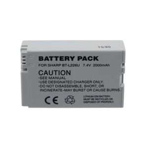 Sanger BT-L226U Sharp Kamera Batarya - Thumbnail