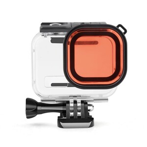 Sanger - Sanger GO181 Gopro Hero 9 Black Kırmızı Filtre (1)