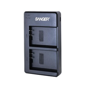 Sanger - Sanger LP-E10 Canon İkili USB Şarj Aleti
