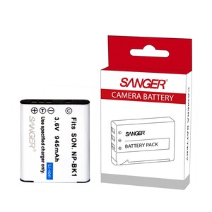 Sanger - Sanger NP-BK1 Sony Fotoğraf Makinesi Batarya